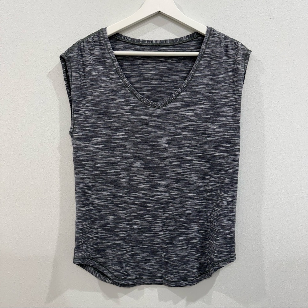 LuluLemon Athletica Tiger Space Dye Alpine White Dark Slate 8